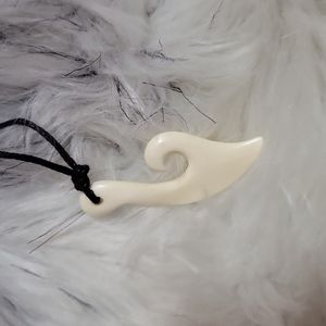 Fish hook necklace